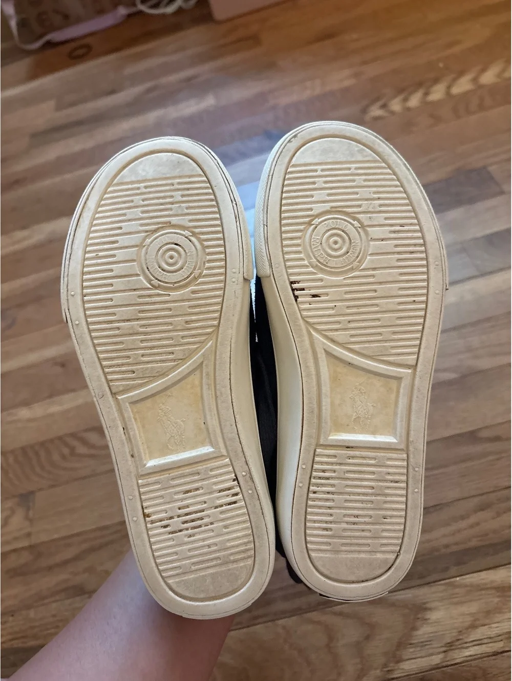 Boys size 2y polo Ralph Lauren shoes